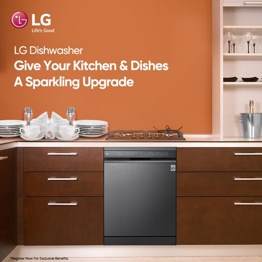 Start and Finish Your Dinner Party with LG Dishwashers