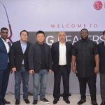 L-R: Mr. Hari Elluru, Head Corporate Marketing, LG Electronics West Africa Operations; Mr. Brian kang, General Manager, Home Appliances, LG Electronics West Africa Operations; Mr. Daesun Hwang, General Manager, Home Entertainment, Audio Division, LG Electronics West Africa Operations; Mr. Mohammed Fouani, MD, CEO Fouani Nigeria Limited; Mr. Novo Abere, Country Manager, CEO Reliance HMO and Mr. Joonkyu Song, General Manager Air Solution, LG Electronics West Africa Operations during the LG Dealer Care Event held today at Victoria Island, Lagos, Nigeria. L-R: Mr. Hari Elluru, Head Corporate Marketing, LG Electronics West Africa Operations; Mr. Brian kang, General Manager, Home Appliances, LG Electronics West Africa Operations; Mr. Daesun Hwang, General Manager, Home Entertainment, Audio Division, LG Electronics West Africa Operations; Mr. Mohammed Fouani, MD, CEO Fouani Nigeria Limited; Mr. Novo Abere, Country Manager, CEO Reliance HMO and Mr. Joonkyu Song, General Manager Air Solution, LG Electronics West Africa Operations during the LG Dealer Care Event held today at Victoria Island, Lagos, Nigeria. L-R: Mr. Hari Elluru, Head Corporate Marketing, LG Electronics West Africa Operations; Mr. Brian kang, General Manager, Home Appliances, LG Electronics West Africa Operations; Mr. Daesun Hwang, General Manager, Home Entertainment, Audio Division, LG Electronics West Africa Operations; Mr. Mohammed Fouani, MD, CEO Fouani Nigeria Limited; Mr. Novo Abere, Country Manager, CEO Reliance HMO and Mr. Joonkyu Song, General Manager Air Solution, LG Electronics West Africa Operations during the LG Dealer Care Event held today at Victoria Island, Lagos, Nigeria.